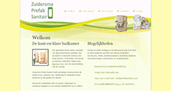 Desktop Screenshot of prefabsanitair.com